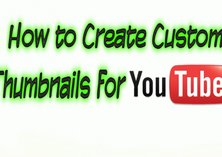 how to create custom thumbnails for youtube