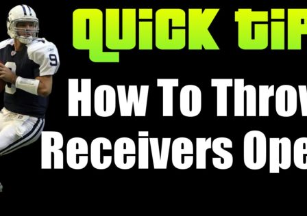 madden 16 tips throw receivers open